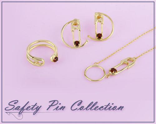 Online Wholesale Safety Pin Jewelry Collection