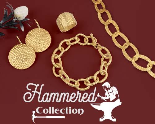 Handmade Hammered Silver Jewelry Collection Manufacturer in Jaipur