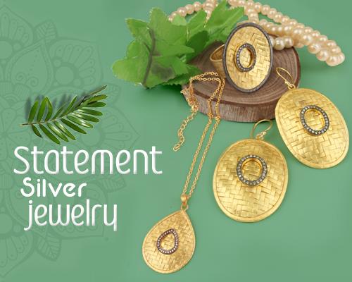 Statement Silver Jewelry Collections in Jaipur