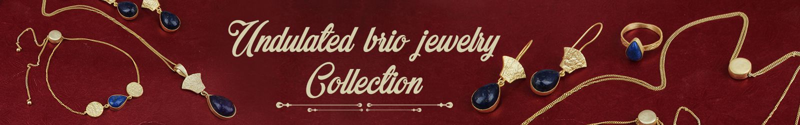 Wholesale Undulated Brio Gemstone Jewelry Collection