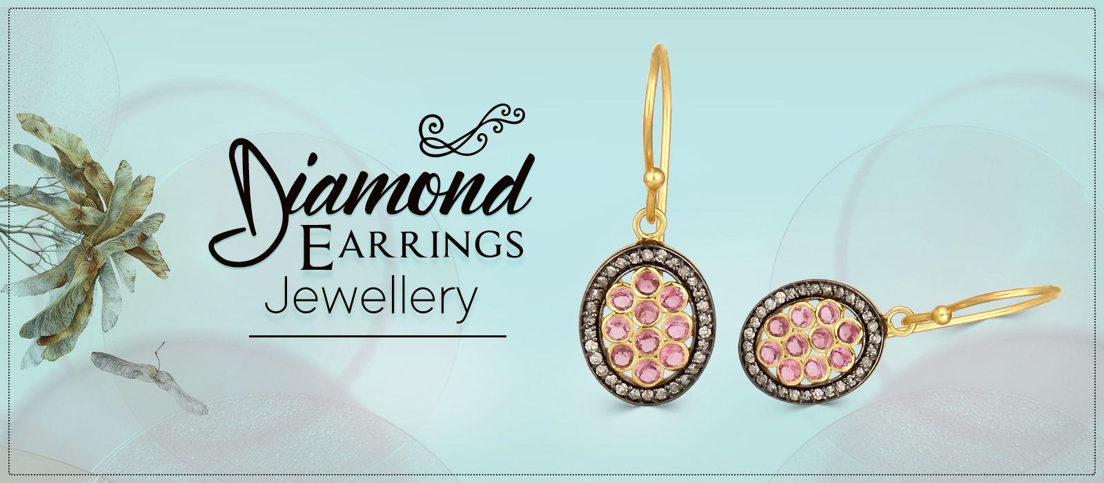 Wholesale diamond earrings jewelry