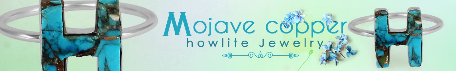 Wholesale mojave copper howlite jewelry manufacturer India