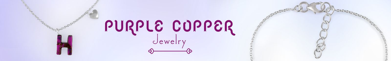 Wholesale purple copper gemstone jewelry manufacturer India