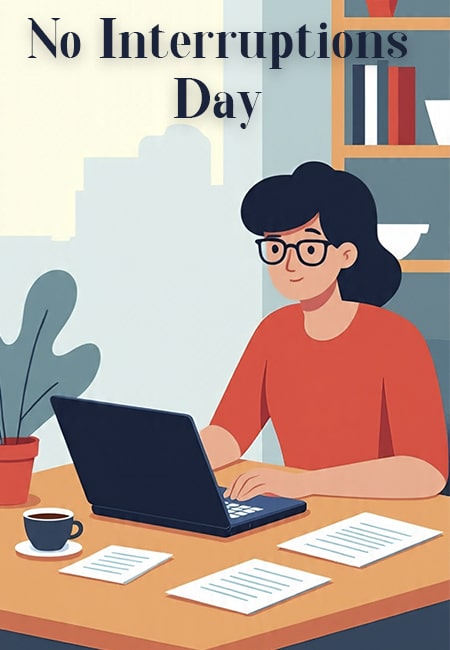 Boost Focus with No Interruptions Day – Perfect for Gemstone Gifting Prep