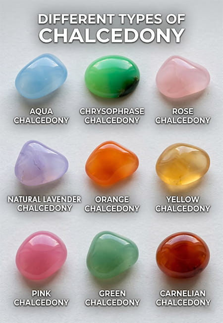 Complete Guide to Chalcedony Gemstone Varieties