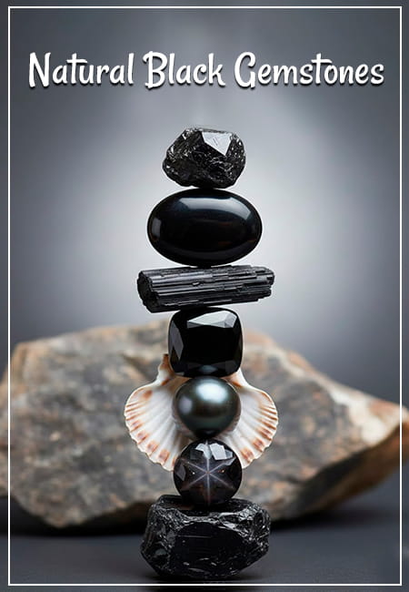 Complete List of Natural Black Gemstones: Names, Types & Meanings