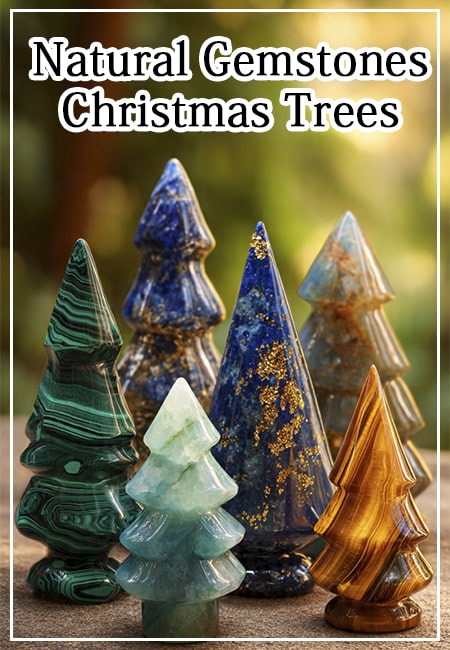 Crystal Magic for the Holidays: Why Gemstone Christmas Trees Are Trending