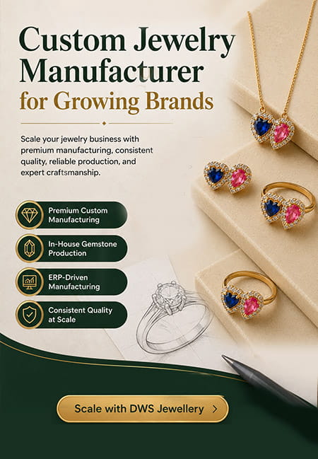 Custom Jewelry Manufacturer for Growing Brands