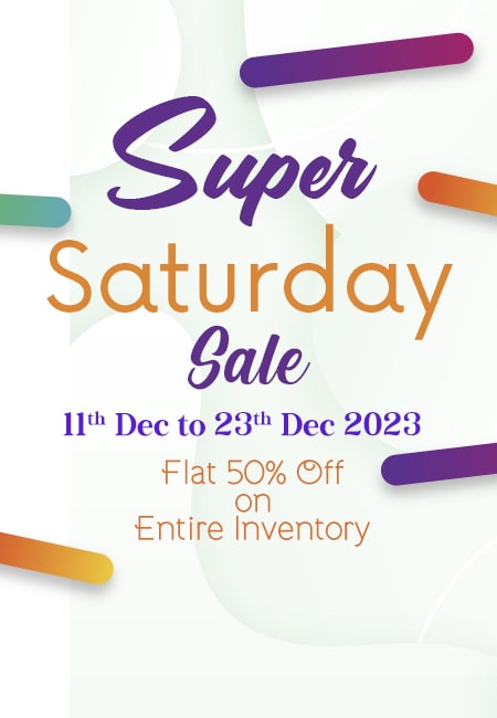 DWS Jewellery's Super Saturday Sale: Grab an Incredible Bargain with Flat 50% Off Site Wide!