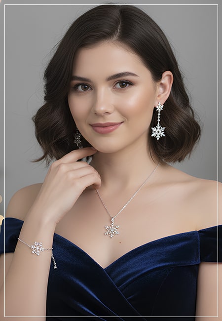 Elevating Holiday Collections with the Snowflake Silver Jewelry Line