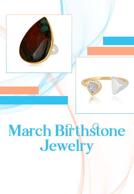 March Birthstone Jewelry: Symbolism and Meaning