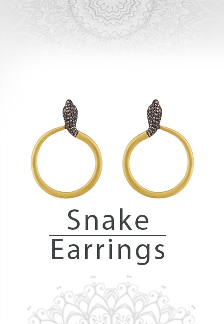 The Serpentine Trend: Snake Earrings