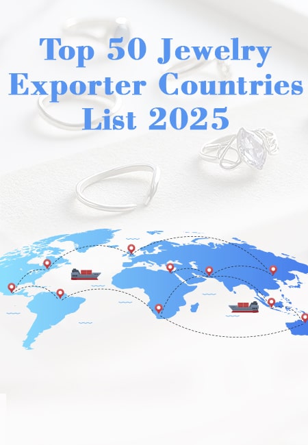 Top 50 Jewelry Exporter Country List (2025) – Country-Wise Overview