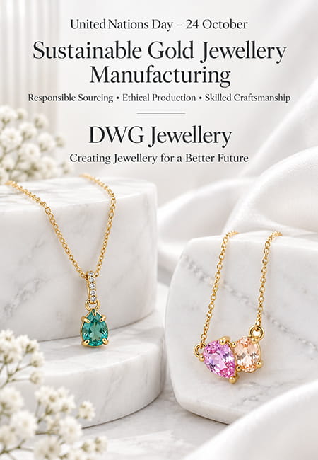 United Nations Day: Sustainable Gold Jewelry Manufacturing for a Better Future