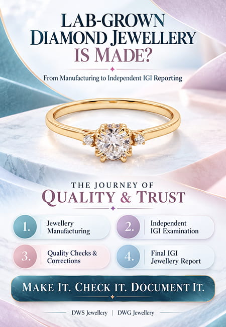 What Occurs Once Lab-Created Diamond Jewelry Has Been Manufactured?