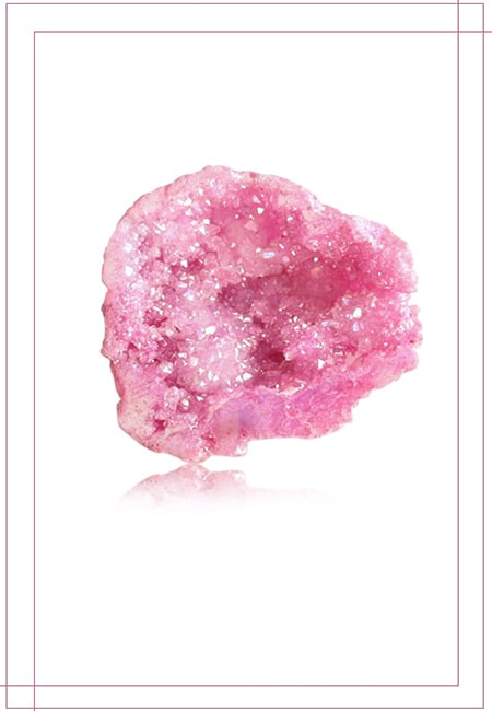 Why Pink Natural Druzy Gemstone, Though?