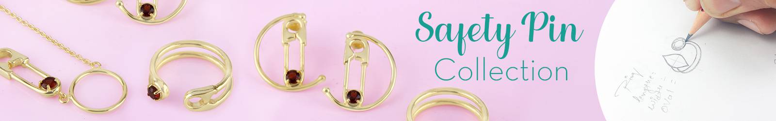 Online Wholesale Safety Pin Jewelry Collection