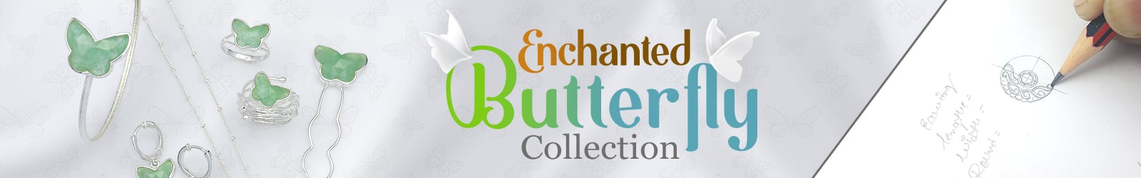 Enchanted Butterfly Gems Collection