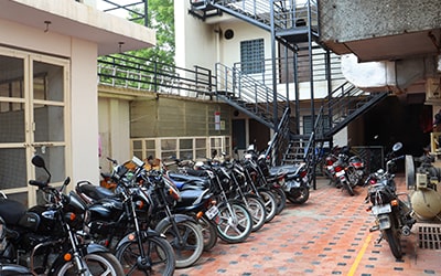 Two Wheeler Parking Area Two Wheeler Parking Area