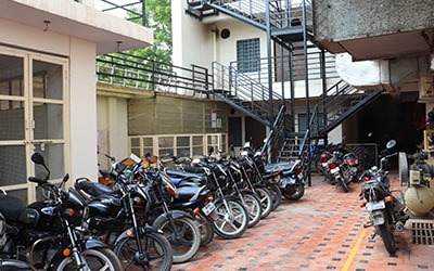 Two Wheeler Parking Area