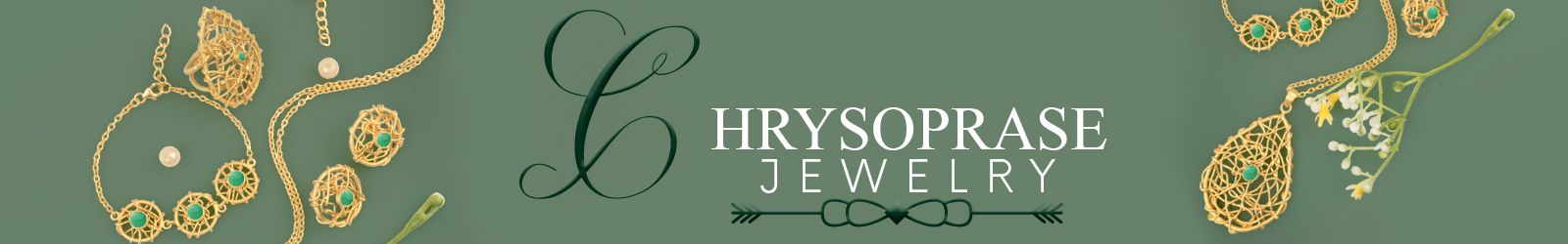Silver Chrysoprase Jewelry Wholesale Supplier