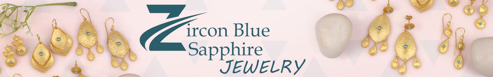 Silver Zircon Blue Sapphire Jewelry Wholesale Supplier
