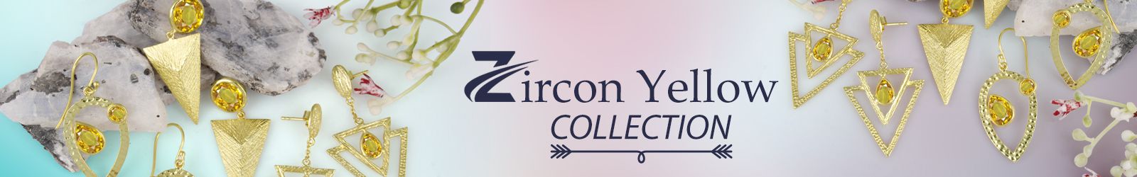 Silver Zircon Yellow Jewelry Wholesale Supplier