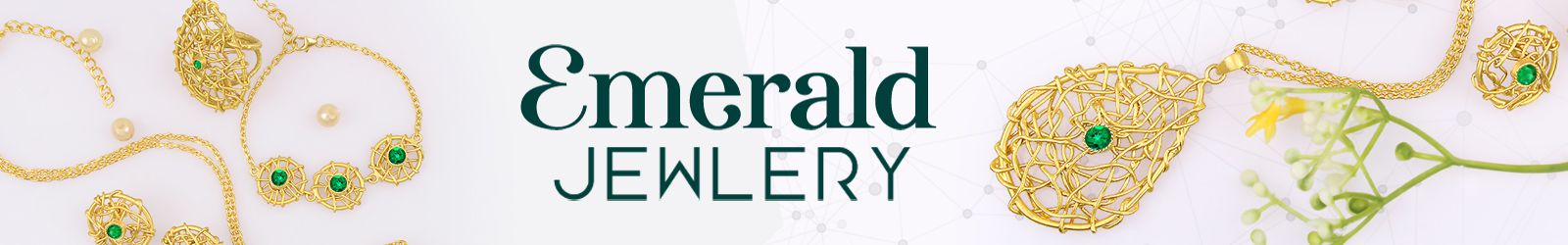 Silver Emerald Jewelry Wholesale Supplier