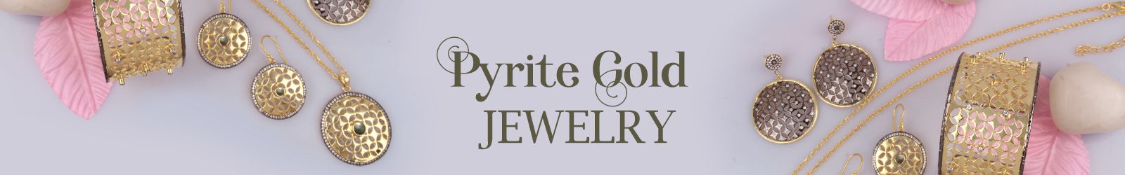 Silver Pyrite Gold Color Jewelry Wholesale Supplier