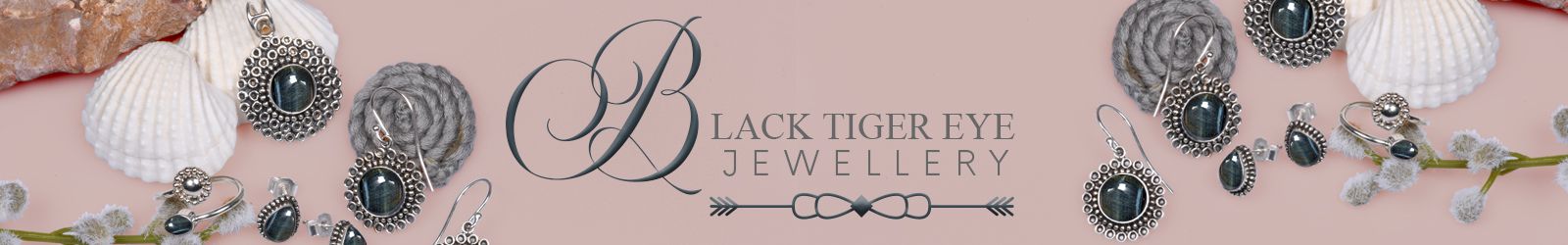 Silver Black Tiger Eye Jewelry Wholesale Supplier