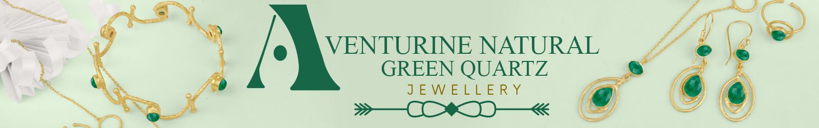 Silver Aventurine Natural Green Quartz Jewelry Wholesale Supplier