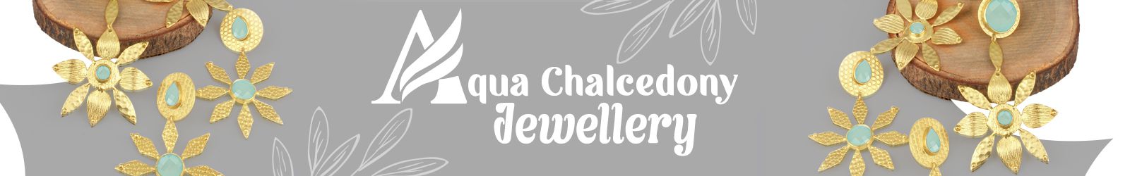 Wholesale Online Aqua Chalcedony Silver Jewelry Manufacturer in Jaipur