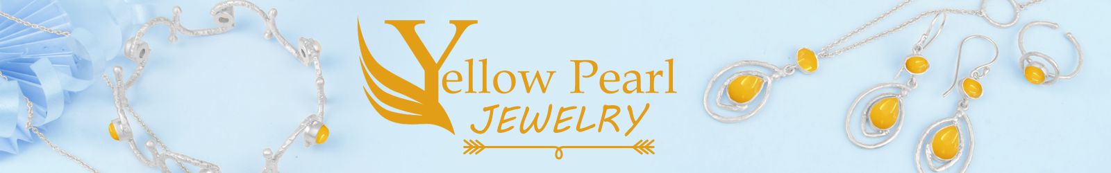 Silver Yellow Pearl Jewelry Wholesale Supplier