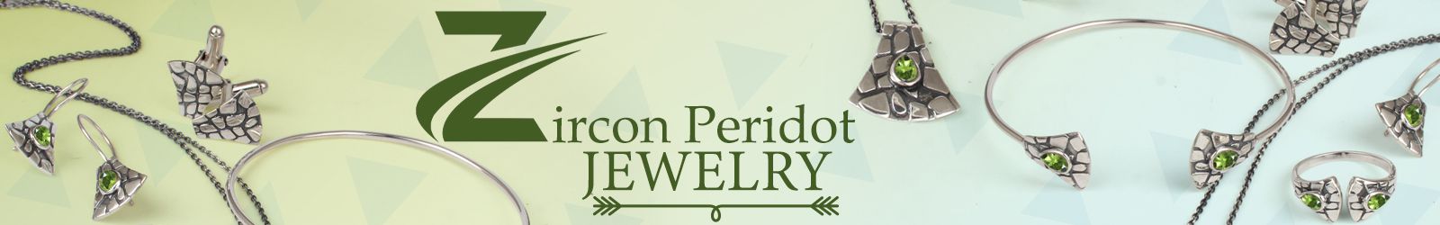 Silver Zircon Peridot Jewelry Wholesale Supplier