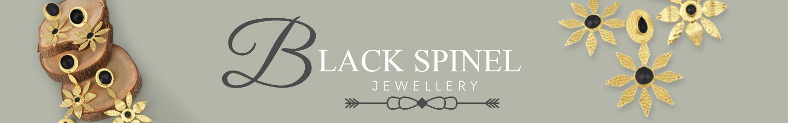 Silver Black Spinal Jewelry Wholesale Supplier