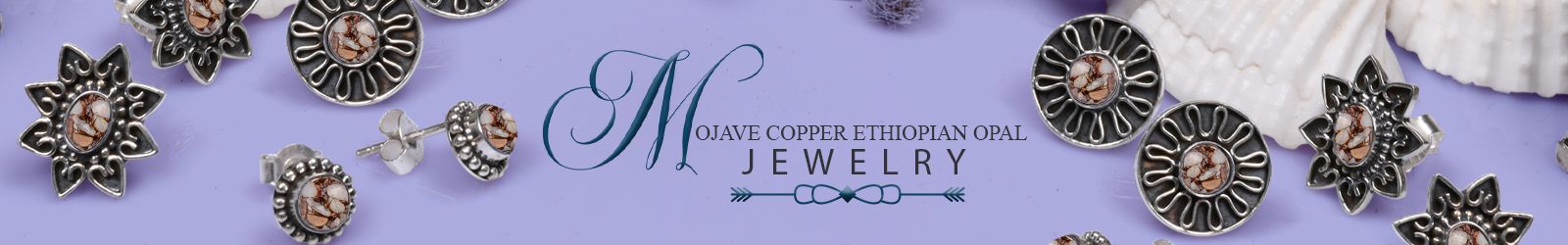 Silver Mojave Copper Ethiopian Opal Jewelry Wholesale Supplier