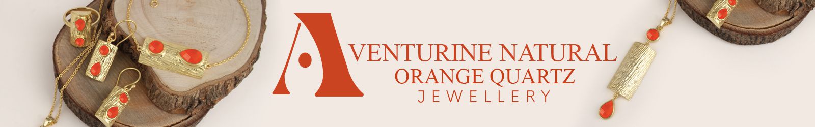 Silver Aventurine Natural Orange Quartz Jewelry Wholesale Supplier