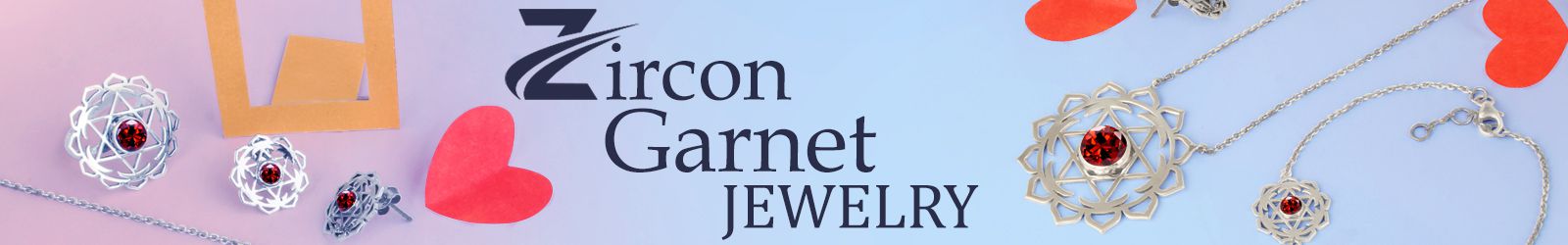 Silver Zircon Garnet Jewelry Wholesale Supplier