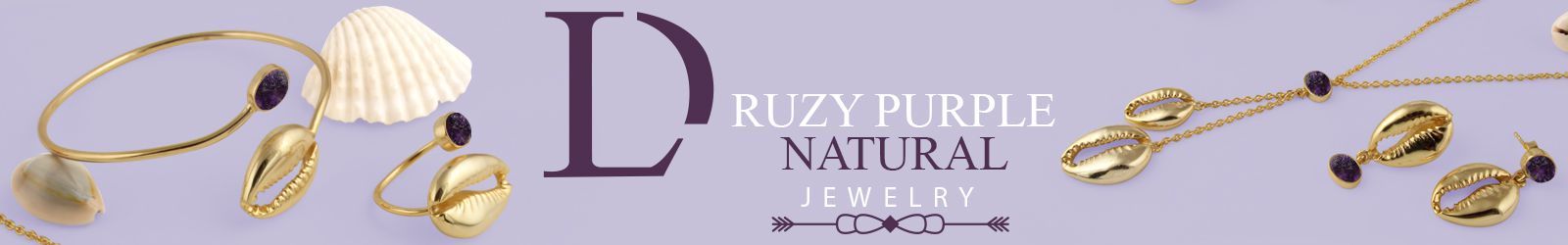 Silver Druzy Purple Natural Jewelry Wholesale Supplier