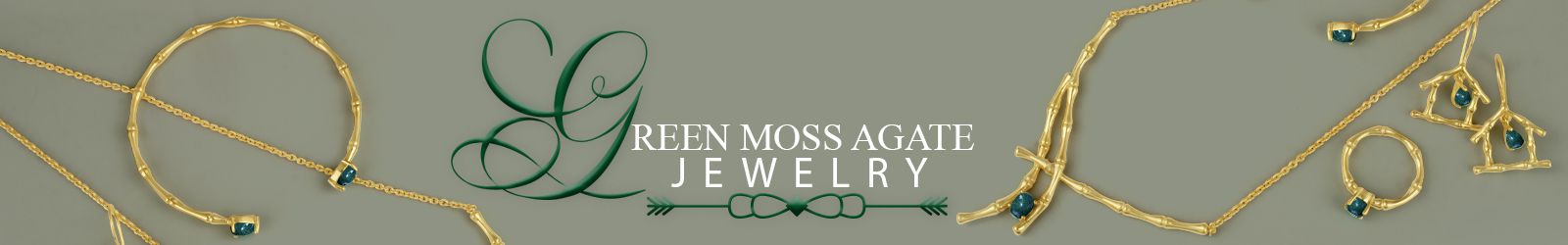 Green Moss Agate Silver Jewelry Manufacturer Exporter in Jaipur