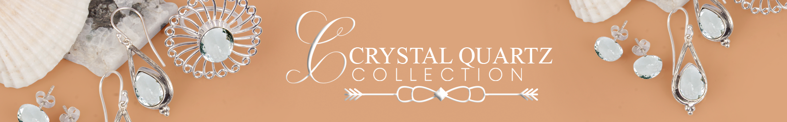Silver Crystal Quartz Jewelry Wholesale Supplier