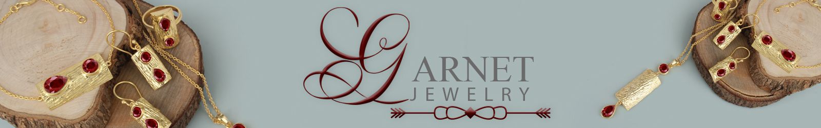 Silver Garnet Jewelry Wholesale Supplier