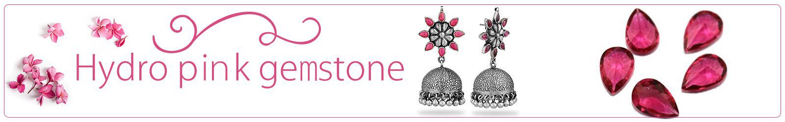Silver Hydro Pink Jewelry Wholesale Supplier