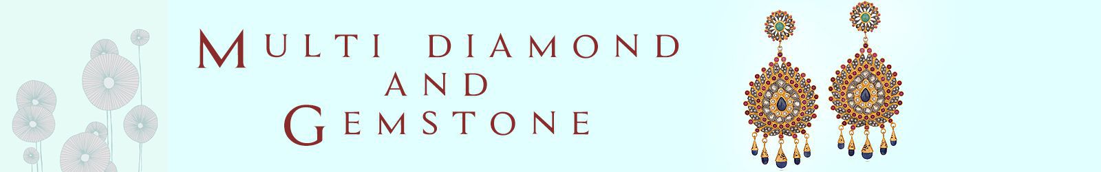 Silver Multi Diamond Jewelry Wholesale Supplier