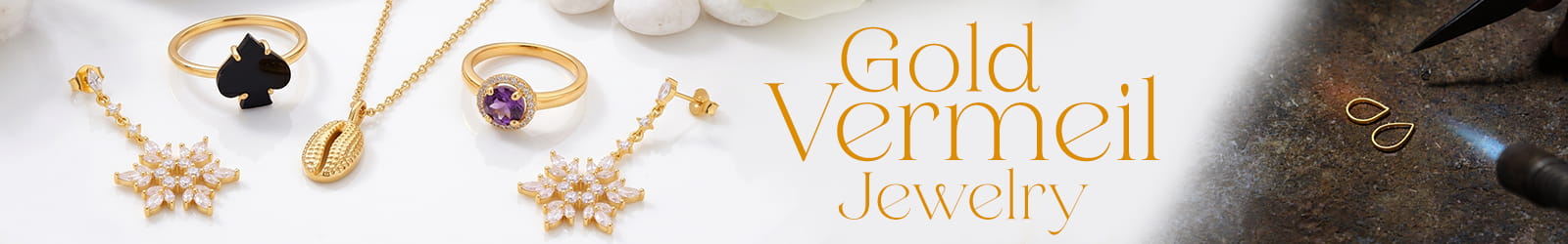 Gold Vermeil Jewelry Wholesale Supplier from Jaipur