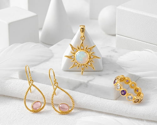 Gold Vermeil Jewelry Wholesale Supplier from Jaipur