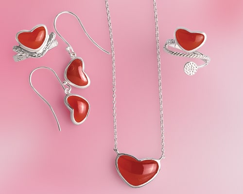 Merry Berry Hearts Jewelry Collection