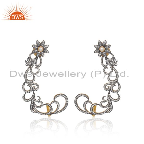 fake ear cuff earrings｜TikTok Search