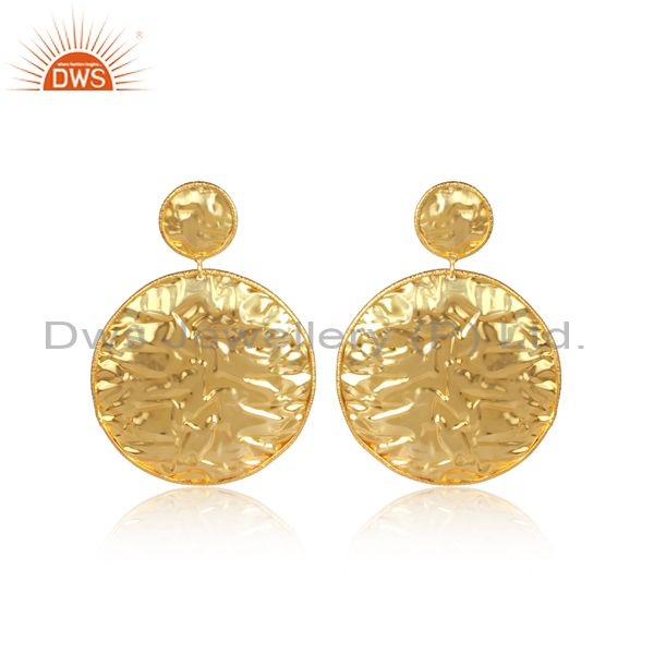 Azai by Nykaa Fashion Jewellery Sets : Buy Azai by Nykaa Fashion Combo of  Net Patterned Gold Earring and Gold Round Shaped Hair Pin Online|Nykaa  Fashion