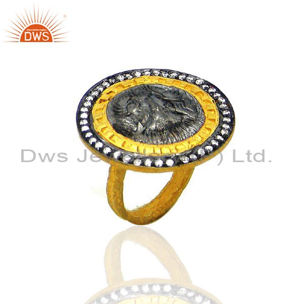 Handcrafted Cz Fashion Ring Jewelry Manufacturer